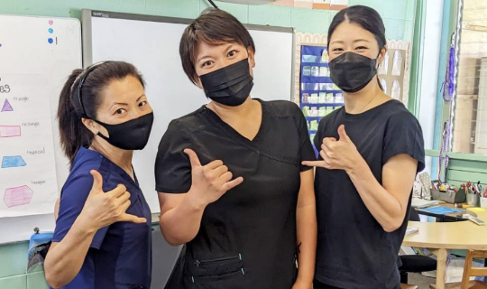 corporate massage therapists