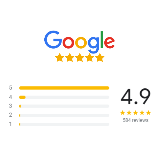 Reviews on google